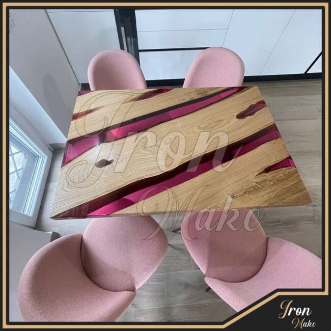 tavolo in legno e resina-barbie3